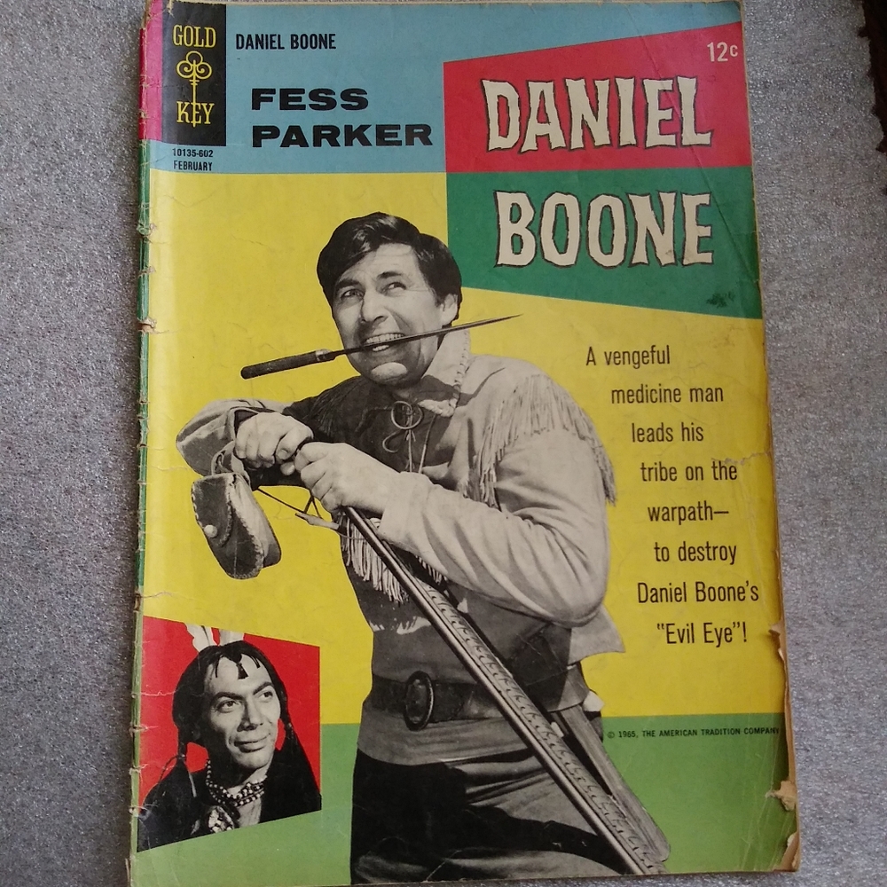 Gold Key Daniel Boone Comic Book